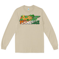 Mushroom tennessee map st patricks day Long Sleeve Tee - FaDigitalArtStudio