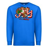 True Royal joy with baseball and christmas gift and candies Premium Sweatshirt - AdoDesignShop