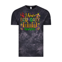Cloud Black ı have boundary issues mardi gras olivia Vintage Tee - OliviaCreatesArt