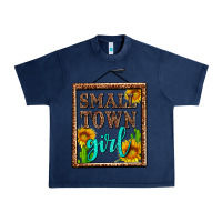 Navy small town girl olivia Urban Heavy Tee - OliviaCreatesArt