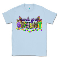 Dusty Blue mardi gras grammy Classic Tee - CowGirlArtShop
