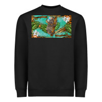 Black koala cup Heavyweight Sweatshirt - BarkalooDesign