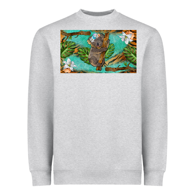 Koala Cup Heavyweight Sweatshirt by BarkalooDesign | Teevron