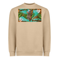 Mushroom koala cup Heavyweight Sweatshirt - BarkalooDesign