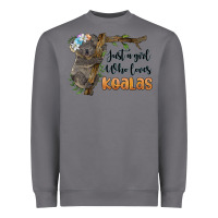 Storm just a girl who loves koalas Heavyweight Sweatshirt - BarkalooDesign