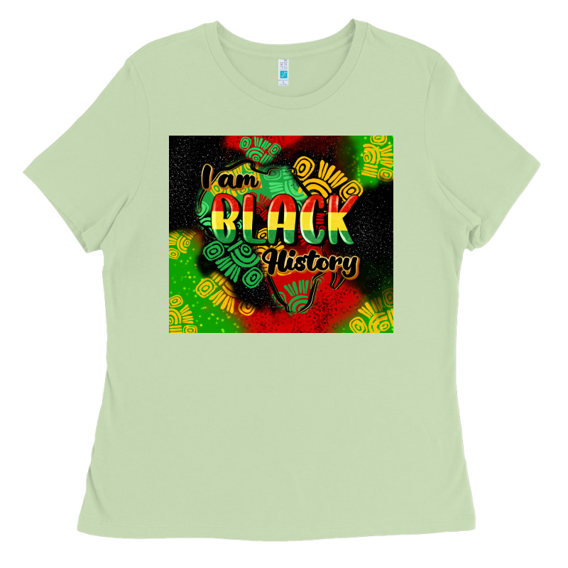 I Am Black History Tumbler Cowgirl Ladies Tee by CowGirlArtShop | Teevron