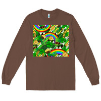 Chestnut St. Patrick's Day Long Sleeve Tee - FaDigitalArtStudio