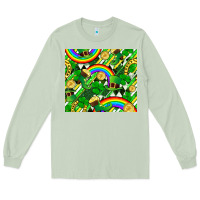 Matcha St. Patrick's Day Long Sleeve Tee - FaDigitalArtStudio