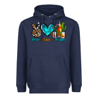 Navy peace love whiskey Heavyweight Hoodie - AdoDesignShop