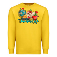 Lemon teacher life Premium Sweatshirt - AdoDesignShop