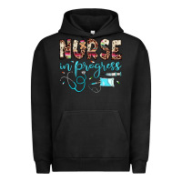 Pigment Black nurse in progress Urban Hoodie - JahusDesignShop