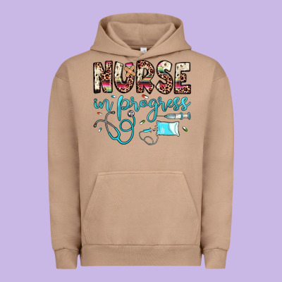 Nurse In Progress Urban Hoodie Designed By Jahusdesignshop