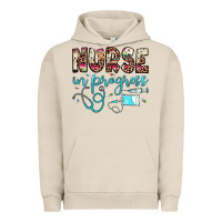 Pigment French Oak nurse in progress Urban Hoodie - JahusDesignShop