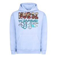 Pigment Grape Ice nurse in progress Urban Hoodie - JahusDesignShop