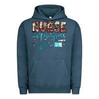 Pigment Midnight Navy nurse in progress Urban Hoodie - JahusDesignShop