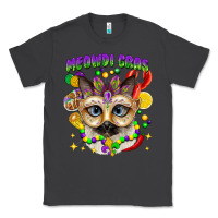 Smoke meowdi gras mardi gras cat Classic Tee - CowGirlArtShop