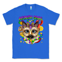 True Royal meowdi gras mardi gras cat Classic Tee - CowGirlArtShop