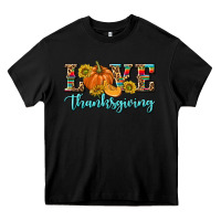 Black Love Thanksgiving Heavy Core Tee - texasbilliewilder