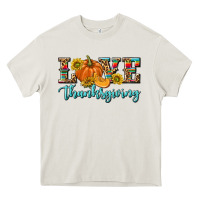 Cream Love Thanksgiving Heavy Core Tee - texasbilliewilder