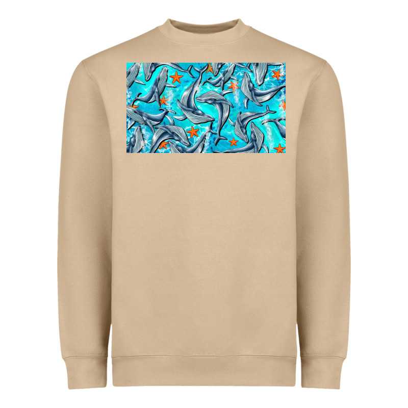 Humpback Whale Cup Heavyweight Sweatshirt by BarkalooDesign | Teevron