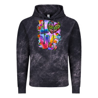 Cloud Black Love pride Vintage Hoodie - FaDigitalArtStudio