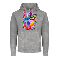 Cloud Rock Love pride Vintage Hoodie - FaDigitalArtStudio