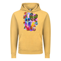 Vintage Mustard Love pride Vintage Hoodie - FaDigitalArtStudio