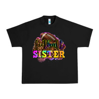 Black football sister Urban Heavy Tee - OliviaCreatesArt