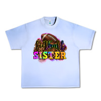 Grape Ice football sister Urban Heavy Tee - OliviaCreatesArt