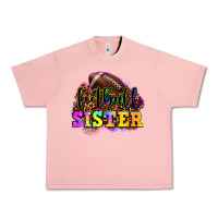Salmon football sister Urban Heavy Tee - OliviaCreatesArt