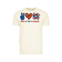 Vintage Arctic Peace Love America Vintage Tee - Jasminsmagicworld
