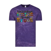 Cloud Purple i don't need your attitude i brought my own olivia Vintage Tee - OliviaCreatesArt