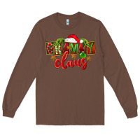 Chestnut Christmas Grammy Claus Mother's Day Long Sleeve Tee - FaDigitalArtStudio
