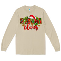 Mushroom Christmas Grammy Claus Mother's Day Long Sleeve Tee - FaDigitalArtStudio