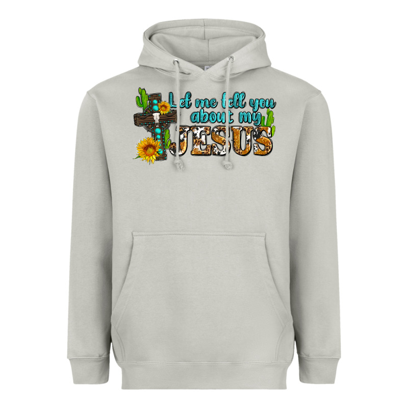Let Me Tell You About My Jesus Heavyweight Hoodie by AdoDesignShop | Teevron