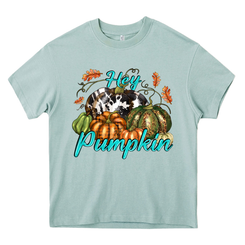 Hey Pumpkin Heavy Core Tee by texasbilliewilder | Teevron
