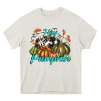 Cream Hey Pumpkin Heavy Core Tee - texasbilliewilder
