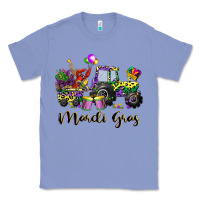 Colony Blue mardi gras tractor Classic Tee - CowGirlArtShop