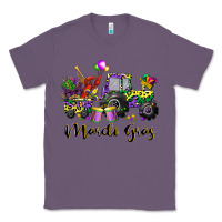 Lavender mardi gras tractor Classic Tee - CowGirlArtShop