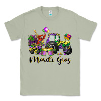 Matcha mardi gras tractor Classic Tee - CowGirlArtShop