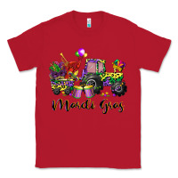 Red mardi gras tractor Classic Tee - CowGirlArtShop