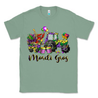 Sage mardi gras tractor Classic Tee - CowGirlArtShop
