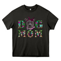 Asphalt Christmas dog mom pitbull Heavy Core Tee - RanaPortraitStore