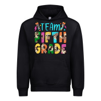 Black team fifth grade Urban Hoodie - JahusDesignShop