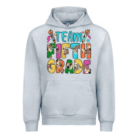 Heather Grey team fifth grade Urban Hoodie - JahusDesignShop