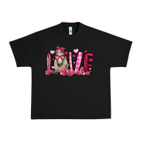 Black valentines day love horse Urban Heavy Tee - OliviaCreatesArt