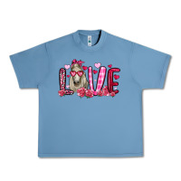 Pebble Blue valentines day love horse Urban Heavy Tee - OliviaCreatesArt