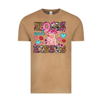 Vintage Camel hogs and kisses pig  olivia Vintage Tee - OliviaCreatesArt