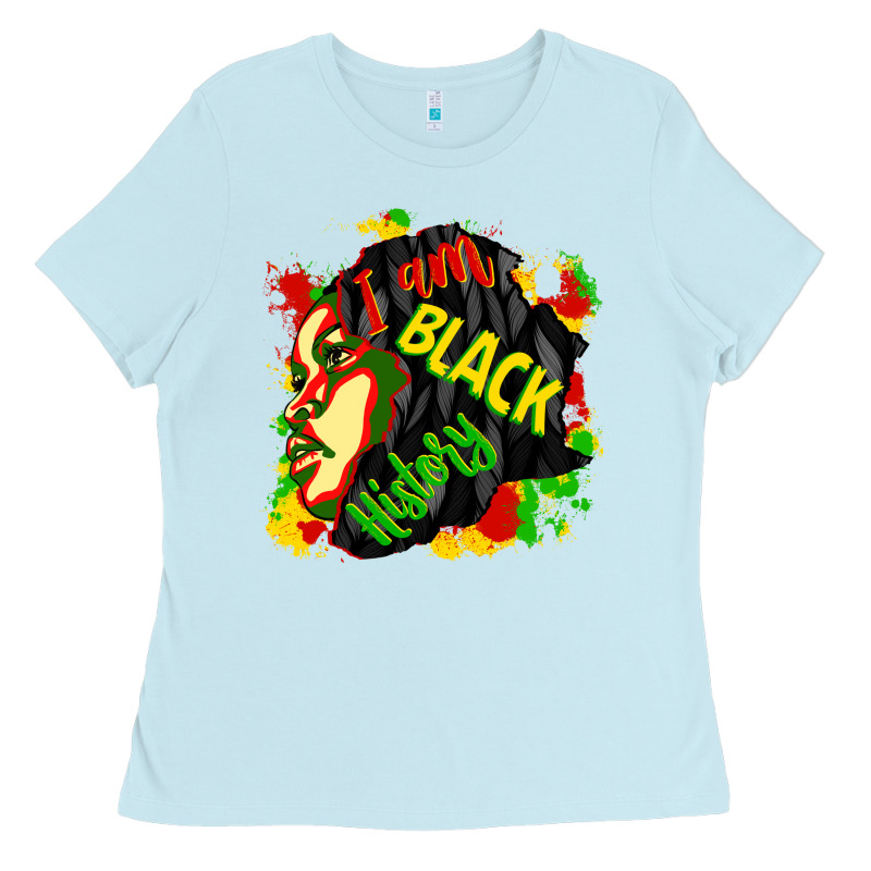 I Am Black History Ladies Tee by CowGirlArtShop | Teevron