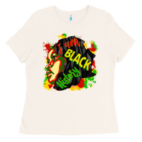Bone i am black history Ladies Tee - CowGirlArtShop